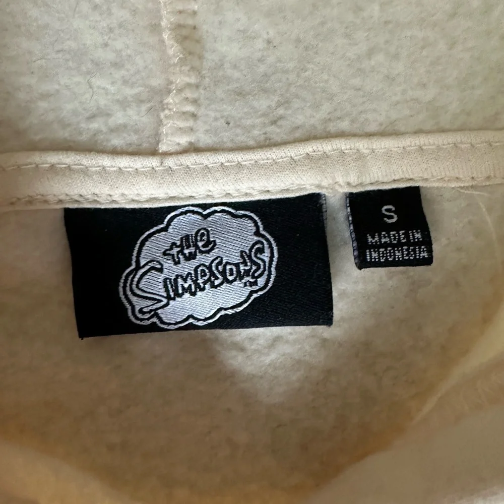 The Simpsons hooded sweatshirt size small - Picture 5 of 7